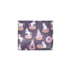 Donut Unicorn Pattern Print Design DN011 Men's ID Card Wallet