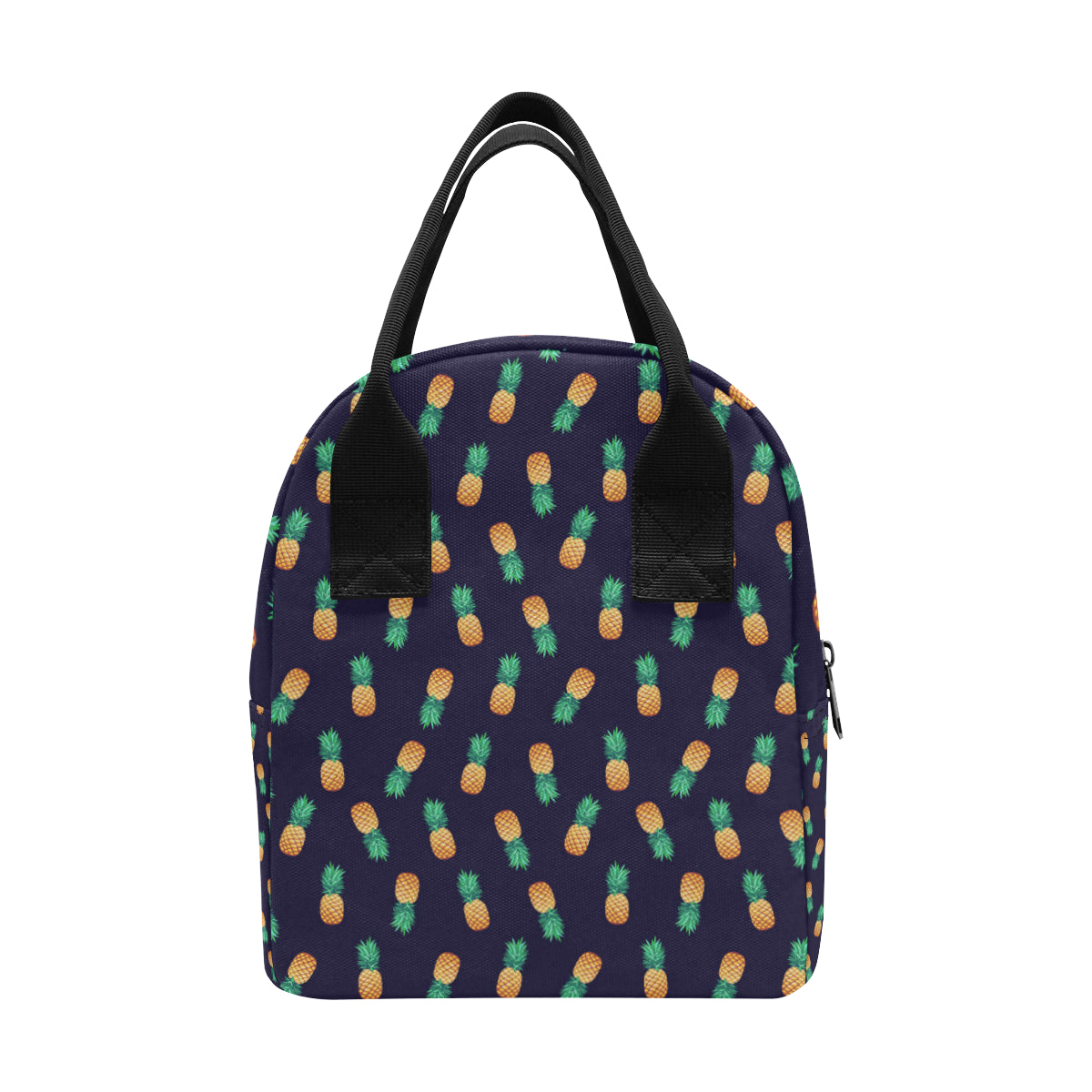 Pineapple Pattern Insulated Lunch Bag