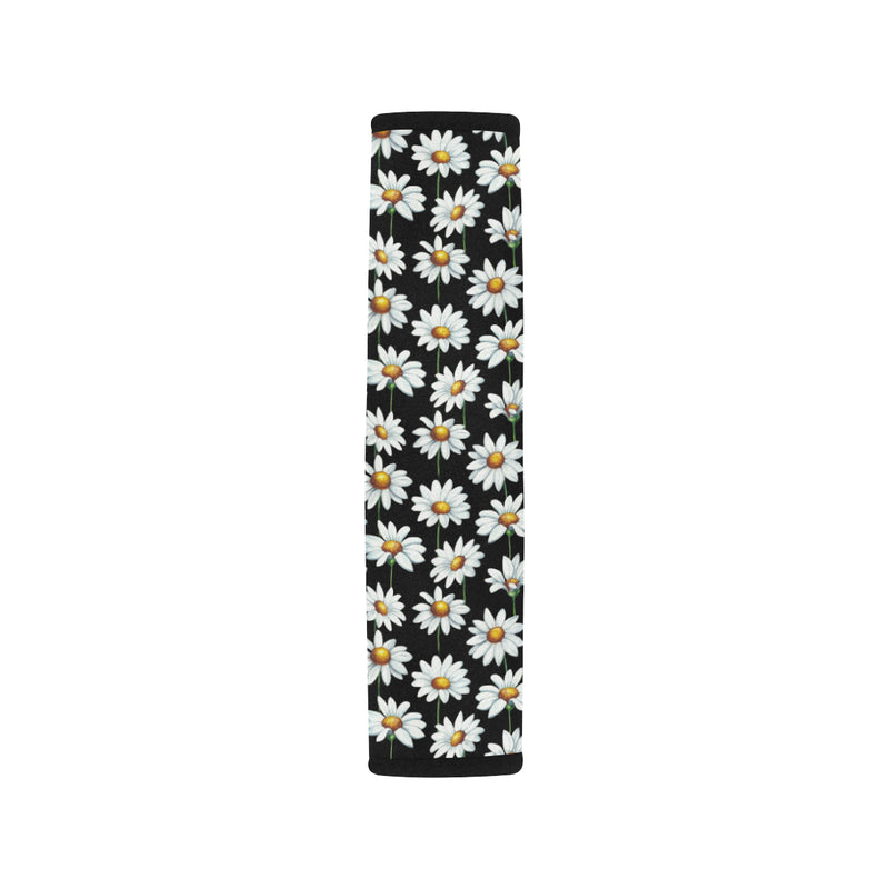 Daisy Print Pattern Car Seat Belt Cover