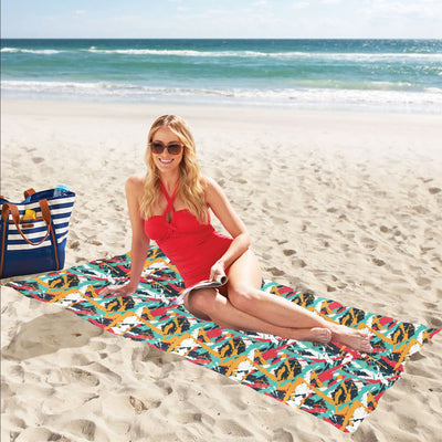 Splatter Print Design LKS304 Beach Towel 32" x 71"