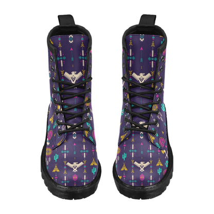 Native American Eagle Indian Pattern Women's Boots