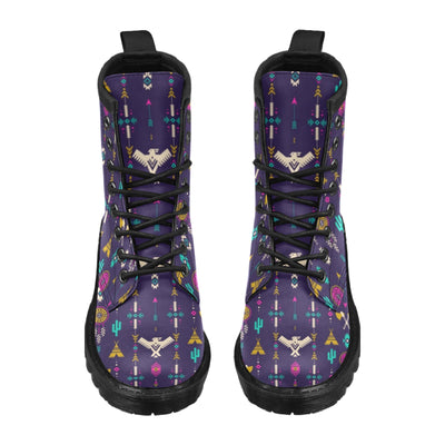 Native American Eagle Indian Pattern Women's Boots