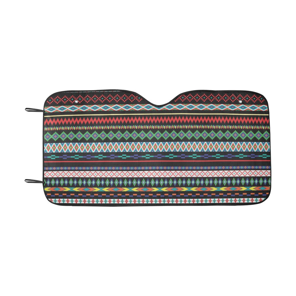 Southwest Pattern Print Design LKS302 Car front Windshield Sun Shade
