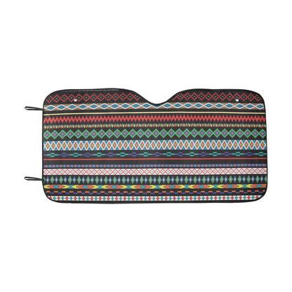 Southwest Pattern Print Design LKS302 Car front Windshield Sun Shade