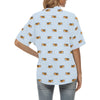 Beagle Pattern Print Design 06 Women's Hawaiian Shirt