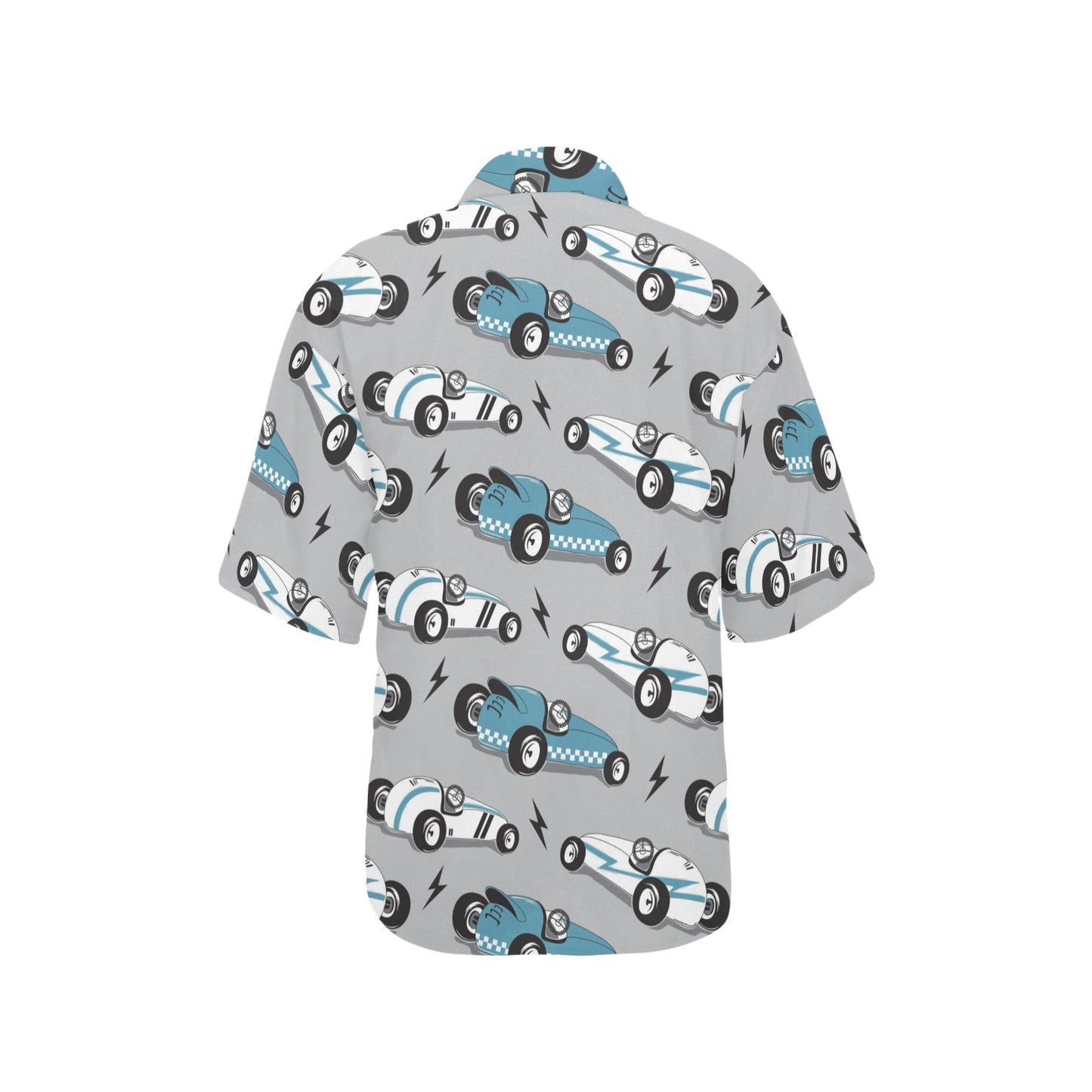 Racing Vintage Pattern Print Design A02 Women's Hawaiian Shirt