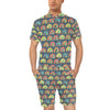 Camper Pattern Print Design 02 Men's Romper