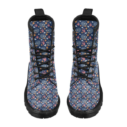 Snail Print Design LKS402 Women's Boots