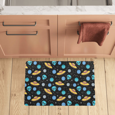 UFO Alien Print Design LKS306 Kitchen Mat