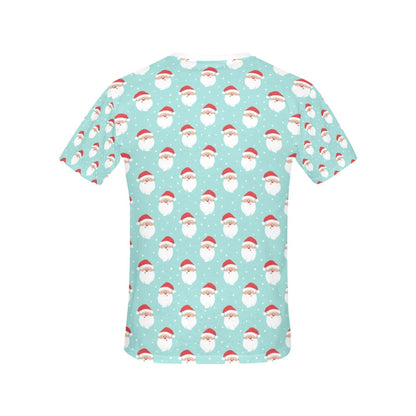 Santa Print Design LKS308 Women's  T-shirt