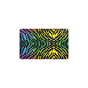 Rainbow Zebra Themed Print Kitchen Mat