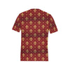 Fleur De Lis Print Design LKS401 Men's All Over Print T-shirt