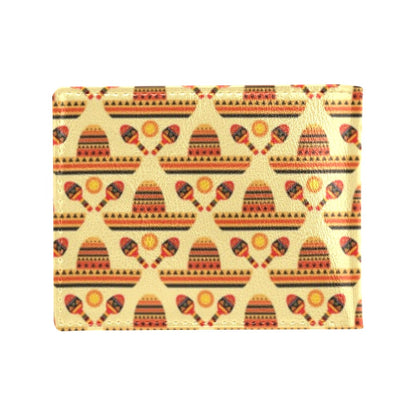 Maracas Print Design LKS403 Men's ID Card Wallet