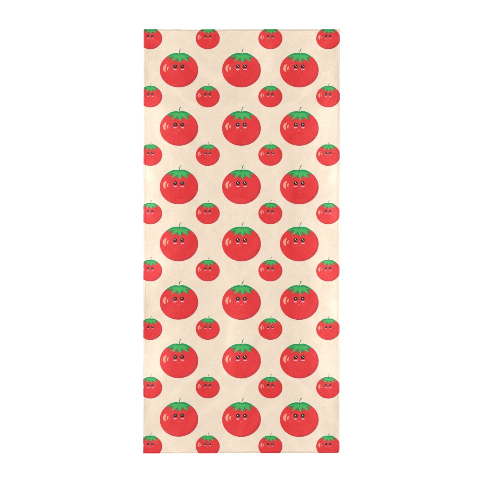 Tomato Print Design LKS308 Beach Towel 32" x 71"