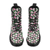 Hibiscus Pink Flower Hawaiian Print Women's Boots