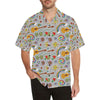 Hippie Print Design LKS306 Men's Hawaiian Shirt