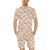 Chicken Boho Style Pattern Men's Romper