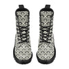 Lotus Pattern Print Women's Boots