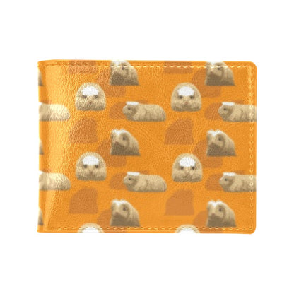 Guinea Pig Print Design LKS403 Men's ID Card Wallet