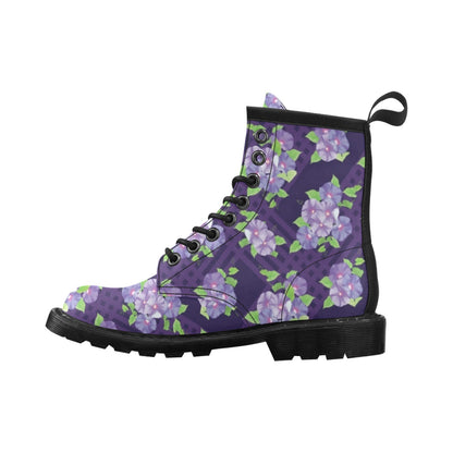 Morning Glory Pattern Print Design MG03 Women's Boots