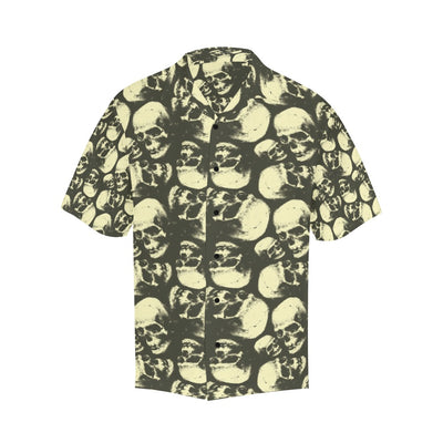 Skull Print Design LKS302 Men's Hawaiian Shirt