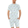 Cow Happy Pattern Print Design 05 Men's Romper