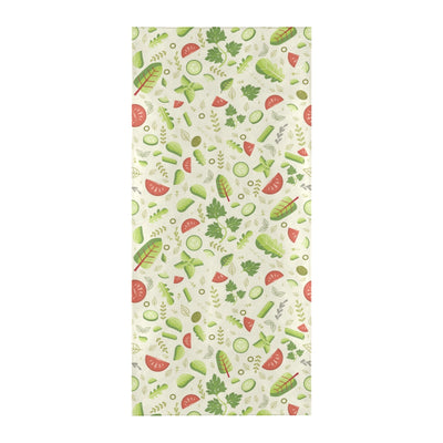 Salad Vegetable Print Design LKS302 Beach Towel 32" x 71"