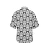 Lotus Mandala Print Pattern Women's Hawaiian Shirt