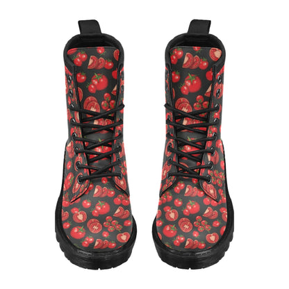 Tomato Print Design LKS303 Women's Boots