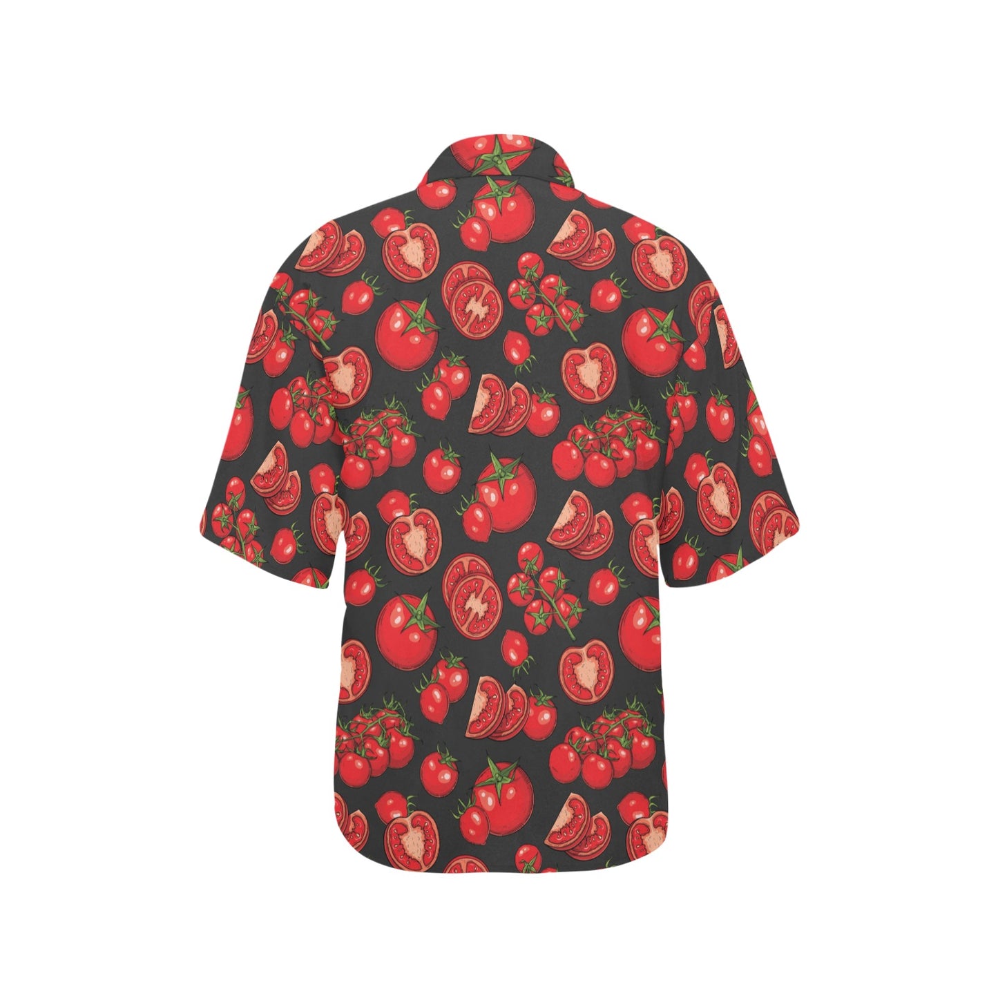 Tomato Print Design LKS303 Women's Hawaiian Shirt