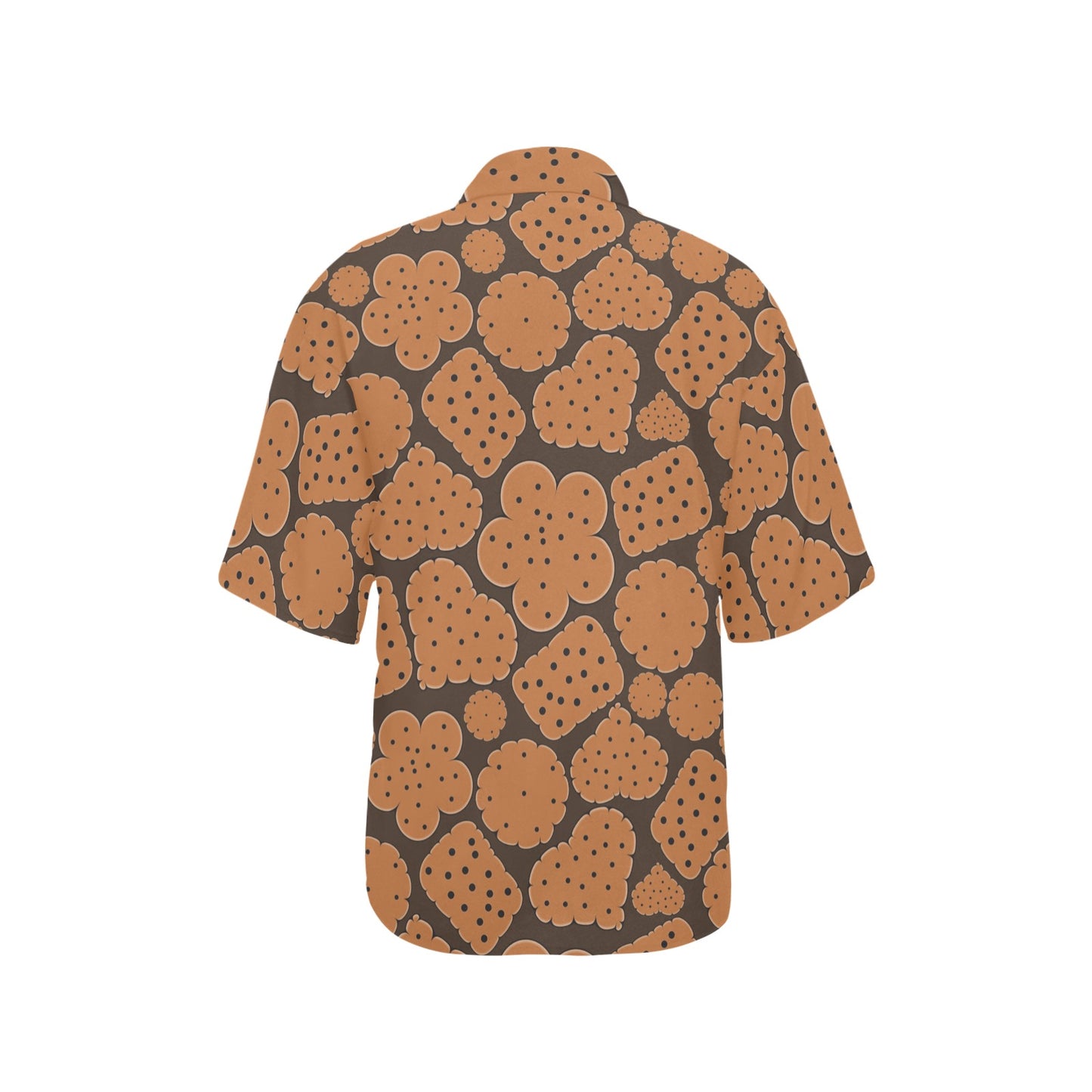 Cracker Pattern Print Design 01 Women's Hawaiian Shirt