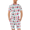 CupCake Print Pattern Men's Romper