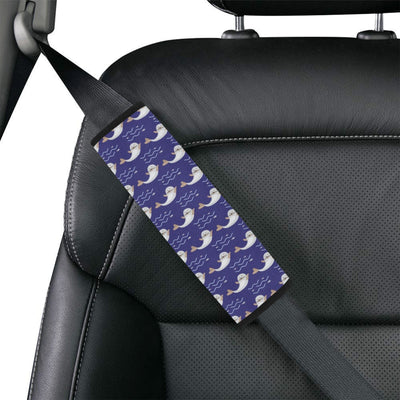 Sea Lion Print Design LKS404 Car Seat Belt Cover