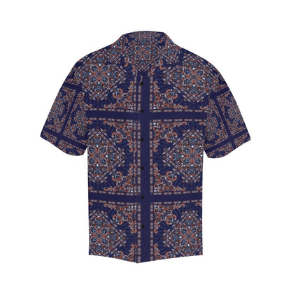 Bandana Print Design LKS3012 Men's Hawaiian Shirt