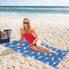 Shark Print Design LKS308 Beach Towel 32" x 71"