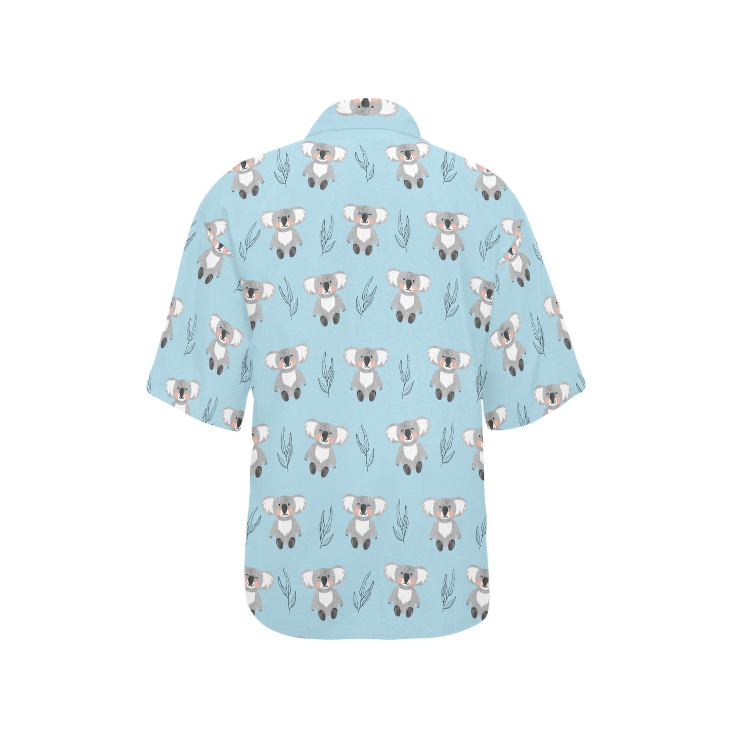 Koala Pattern Print Design 01 Women's Hawaiian Shirt