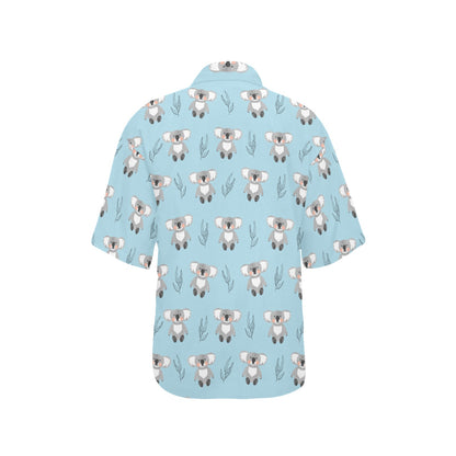 Koala Pattern Print Design 01 Women's Hawaiian Shirt