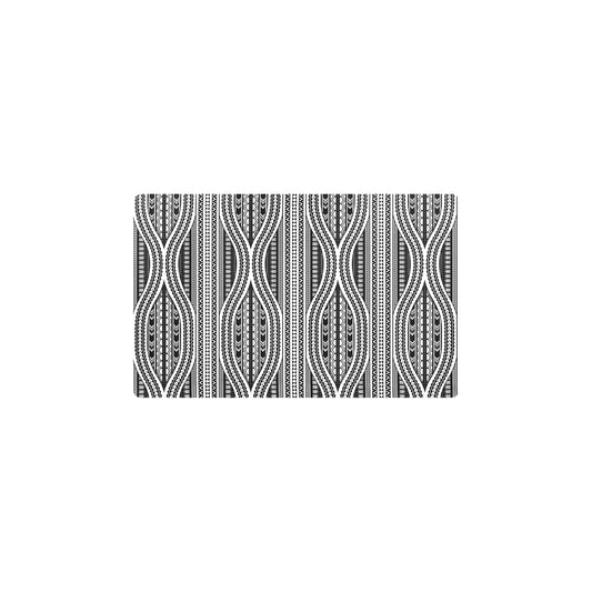 Polynesian Tribal Style Kitchen Mat