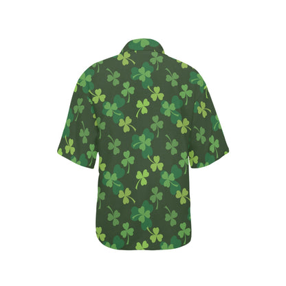Irish Pattern Print Design 03 Women's Hawaiian Shirt