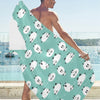 Sheep Print Design LKS404 Beach Towel 32" x 71"