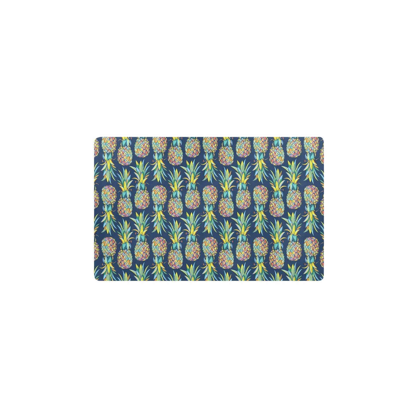 Pineapple Color Art Kitchen Mat