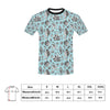 Seashell Beach Print Design LKS302 Men's All Over Print T-shirt