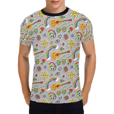 Hippie Print Design LKS306 Men's All Over Print T-shirt