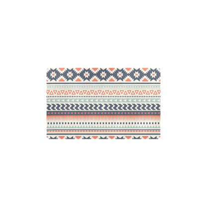 Tribal Aztec vintage pattern Kitchen Mat