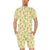 Beach Themed Pattern Print Design 01 Men's Romper