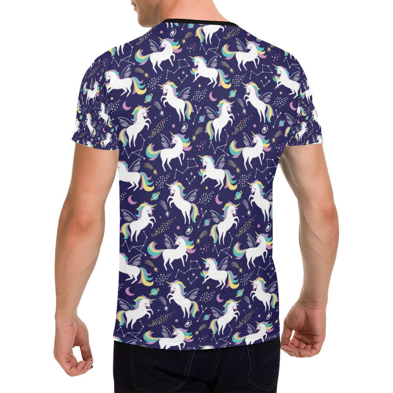 Unicorn Print Design LKS305 Men's All Over Print T-shirt