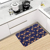 Horse Luxury Themed Pattern Print Kitchen Mat