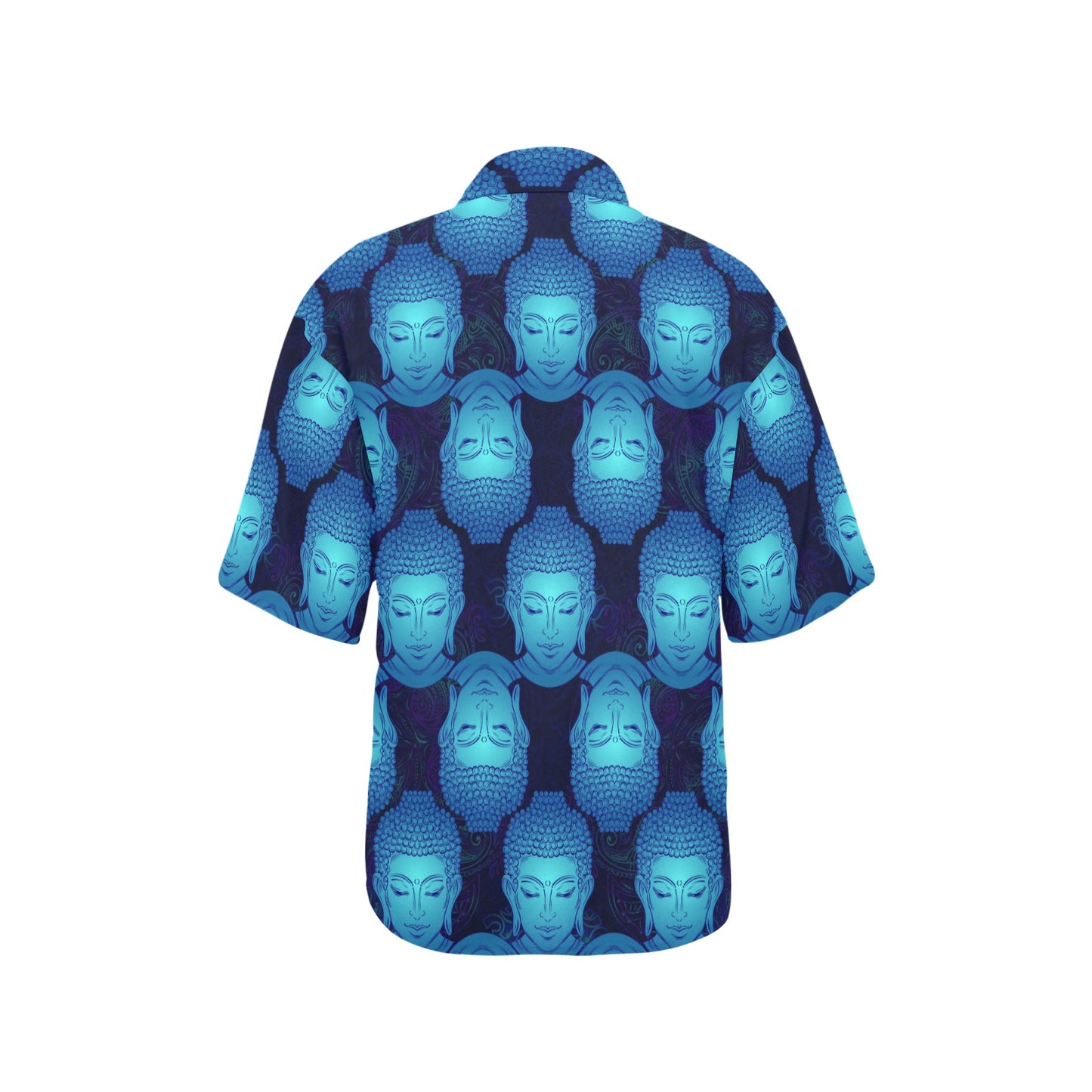 Buddha Head Mandala Women's Hawaiian Shirt
