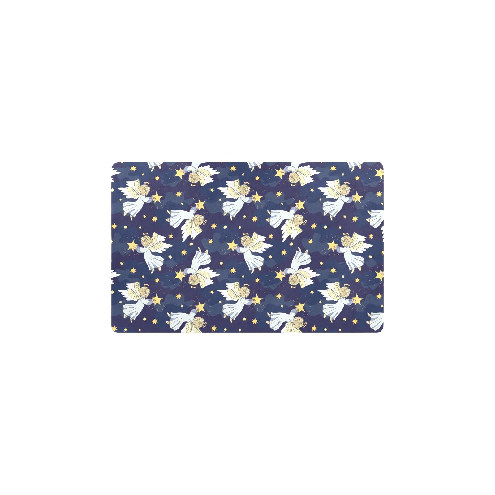 Angel Pattern Print Design 06 Kitchen Mat