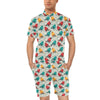 Birds Pattern Print Design 04 Men's Romper